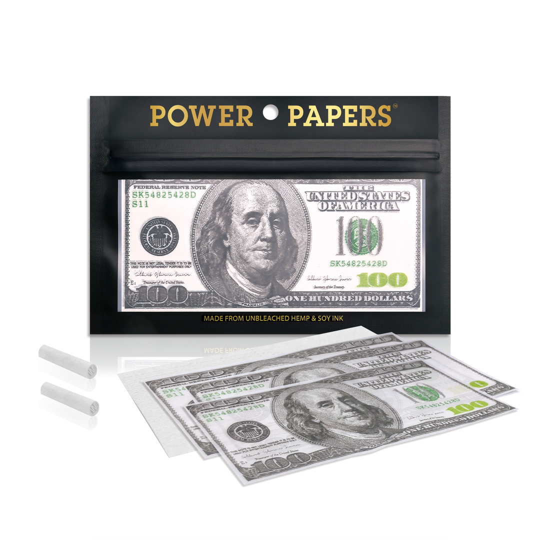POWER PAPERS™ USD$100 Rolling Paper