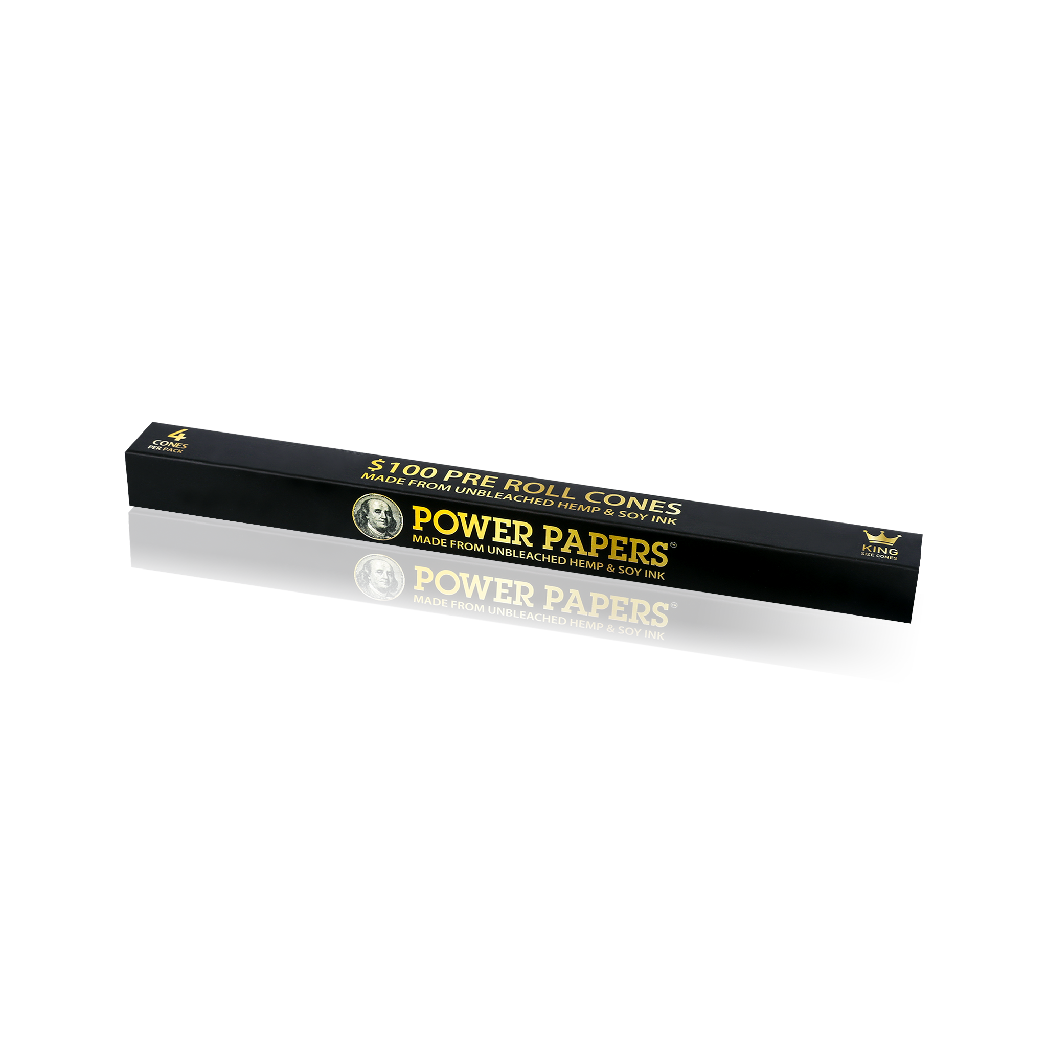 POWER PAPERS™ USD$100 Pre Rolled Cones