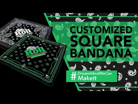 Custom Cotton Bandanas
