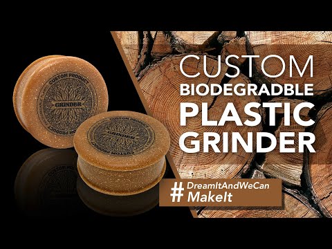 Custom Biodegradable Plastic Grinder