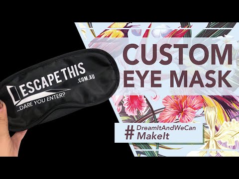 Custom Eye Mask