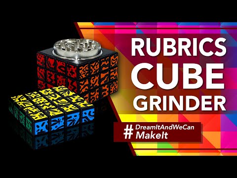 Custom Rubrics Cube Herb Grinder