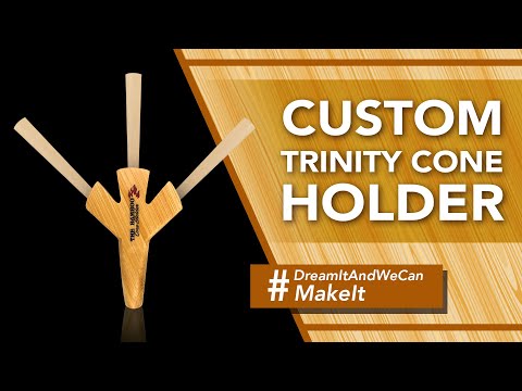 Custom Trinity Cone Holder
