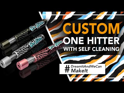 Custom One Hitter With Self Cleaning