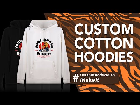 Custom Cotton Hoodies