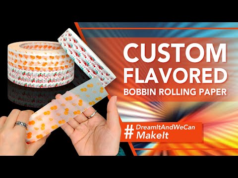 Custom Rolling Paper - Bobbin Roll Any Size