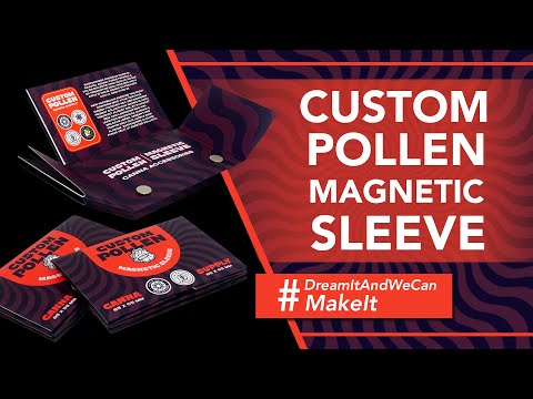 Custom Pollen Magnetic Sleeve Packaging
