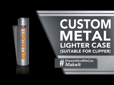Custom Metal Lighter Case for Clipper