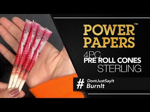 POWER PAPERS™ GBP£50 Pre Rolled Cones