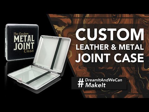 Custom Leather & Metal Joint Case