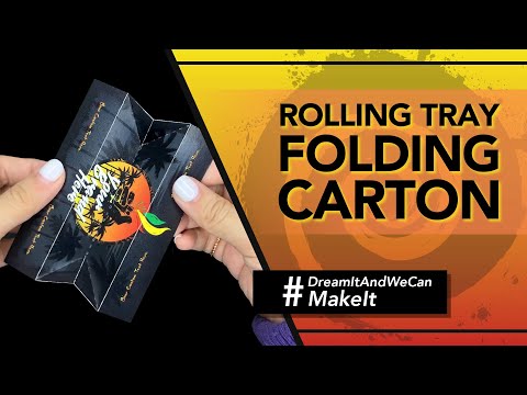 Custom Printed Rolling Paper Tray