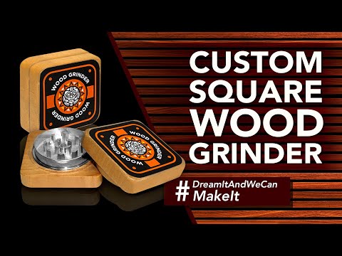 Custom Square Wood Grinder (55MM*30MM)