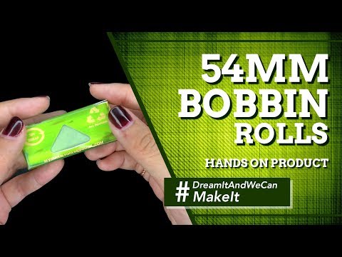 Custom Printed Bobbin Roll Box