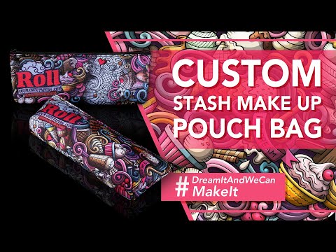 Custom Stash Make Up Pouch Bag