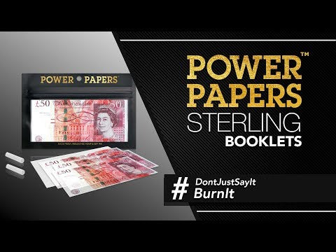 POWER PAPERS™ GBP£50 Rolling Paper