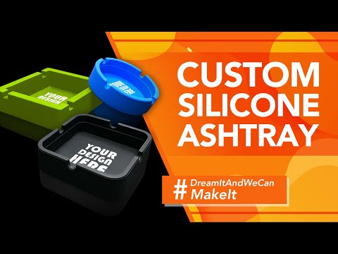 Custom Silicone Ashtrays