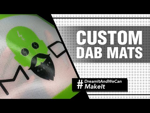 Custom Dab Mats