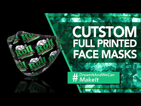 Custom Printed Fabric Face Masks