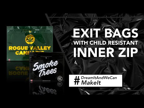 Custom Smell Proof Exit Bag