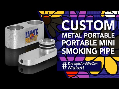 Custom Metal Portable Mini Smoking Pipe