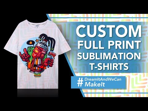 Custom Full Print Sublimation T-Shirts